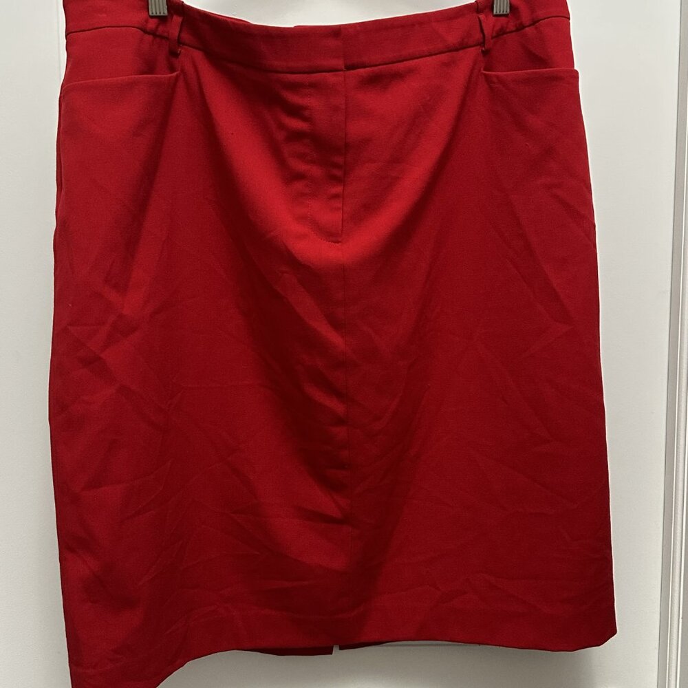 Red Calvin Klein Skirt - Plus size